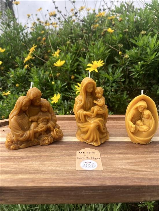 Velas de cera de abejas 2